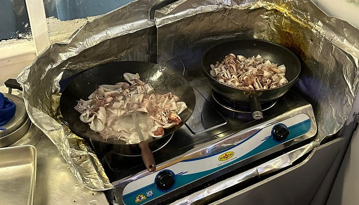 Squid fishing night - June 4, 2023