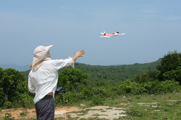 Clement's little electric plane was the only plane that can fly on that day!